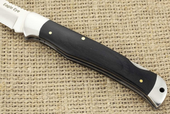 Нож складной зеркальная полировка деревянная рукоять Ножемир Четкий расклад Eagle Eye C-116 от магазина SERREITOR.RU