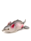 Приманка Мышь незацепляйка, длина 7.6 см, вес 26 г, цвет серо-розовый. от магазина SERREITOR.RU