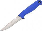 Нож нескладной рыбацкий Ножемир Жерех F-213S с резиновой рукоятью от магазина SERREITOR.RU