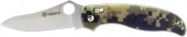 Нож складной с клинком из стали 440C и рукоятью G-10 камуфляж DAOKE D619c от магазина SERREITOR.RU