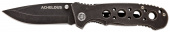 Нож складной с металлической рукоятью и клипсой Ножемир Чёткий расклад Achelous A-140 от магазина SERREITOR.RU