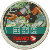 Пули для пневматики калибр 4,5 мм Gamo Expander(250) от магазина SERREITOR.RU