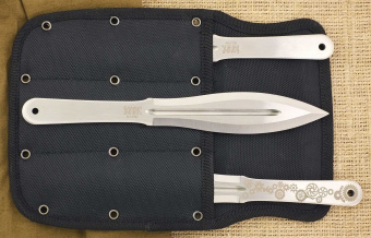 Набор ножей разделочных 3 шт Ножемир Баланс M-131SH в кордуровом чехле от магазина SERREITOR.RU