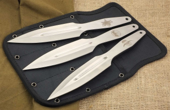 Набор ножей разделочных 3шт Ножемир Баланс M-134OSN в кордуровом чехле от магазина SERREITOR.RU