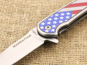 Нож автоматический Ножемир Чёткий Расклад A-186 Manhattan от магазина SERREITOR.RU