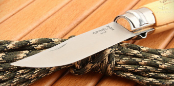 Нож складной нержавеющая сталь клинок 9 см рукоять бук Tradition №09 Opinel-001083 от магазина SERREITOR.RU