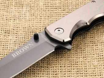 Нож автоматический Ножемир Чёткий Расклад A-178 Brown от магазина SERREITOR.RU