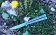 Нож бабочка балисонг радужный цвет с клипсой Ножемир Чёткий расклад Strike B-113CS от магазина SERREITOR.RU