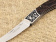 Нож складной Ножемир Чёткий Расклад Силуэт C-198 с нейлоновым чехлом от магазина SERREITOR.RU