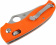 Нож складной с клинком из стали 440C и оранжевой рукоятью G-10 DAOKE D619o от магазина SERREITOR.RU