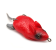 Приманка Мышь незацепляйка, длина 7.6 см, вес 26 г, цвет красный. от магазина SERREITOR.RU