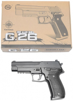 Страйкбольный пистолет пружинный SIG Sauer P226 Galaxy G26 от магазина SERREITOR.RU