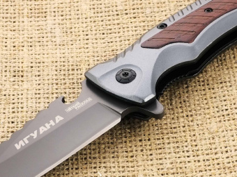 Нож автоматический Ножемир Чёткий Расклад A-197 Игуана от магазина SERREITOR.RU