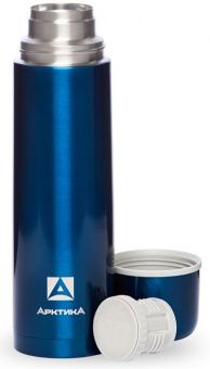 Термос с узким горлом 102-1000с Арктика синий от магазина SERREITOR.RU