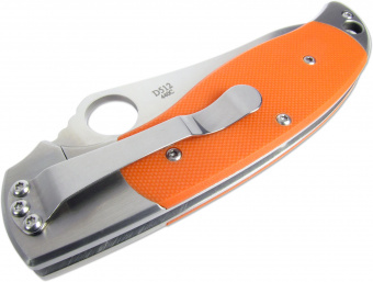 Нож складной с клинком из стали 440C и оранжевой рукоятью G-10 DAOKE D512o от магазина SERREITOR.RU