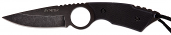 Нож туристический Ножемир Aviator K-102BBS с пластиковыми ножнами от магазина SERREITOR.RU