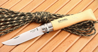 Нож складной нержавеющая сталь клинок 9 см рукоять бук Tradition №09 Opinel-001083 от магазина SERREITOR.RU