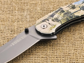 Нож складной автоматический Ножемир Чёткий Расклад A-170 Forces от магазина SERREITOR.RU